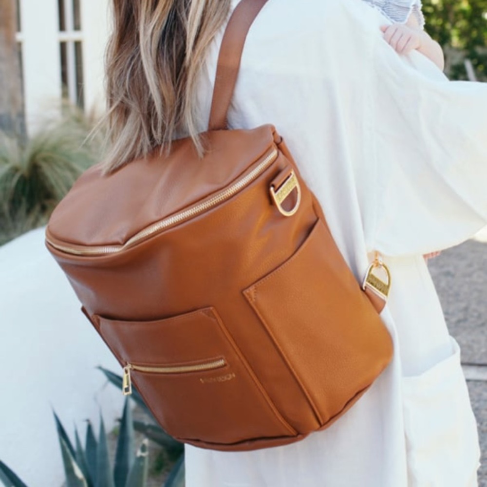 Fawn Design Cognac Backpack